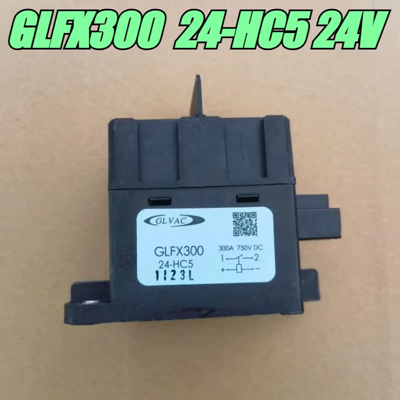 

（Brand New）1pcs/lot 100% original genuine relay:GLVAC GLFX300 24-HC5 24V 750VDC 300A High-voltage DC contactor relay