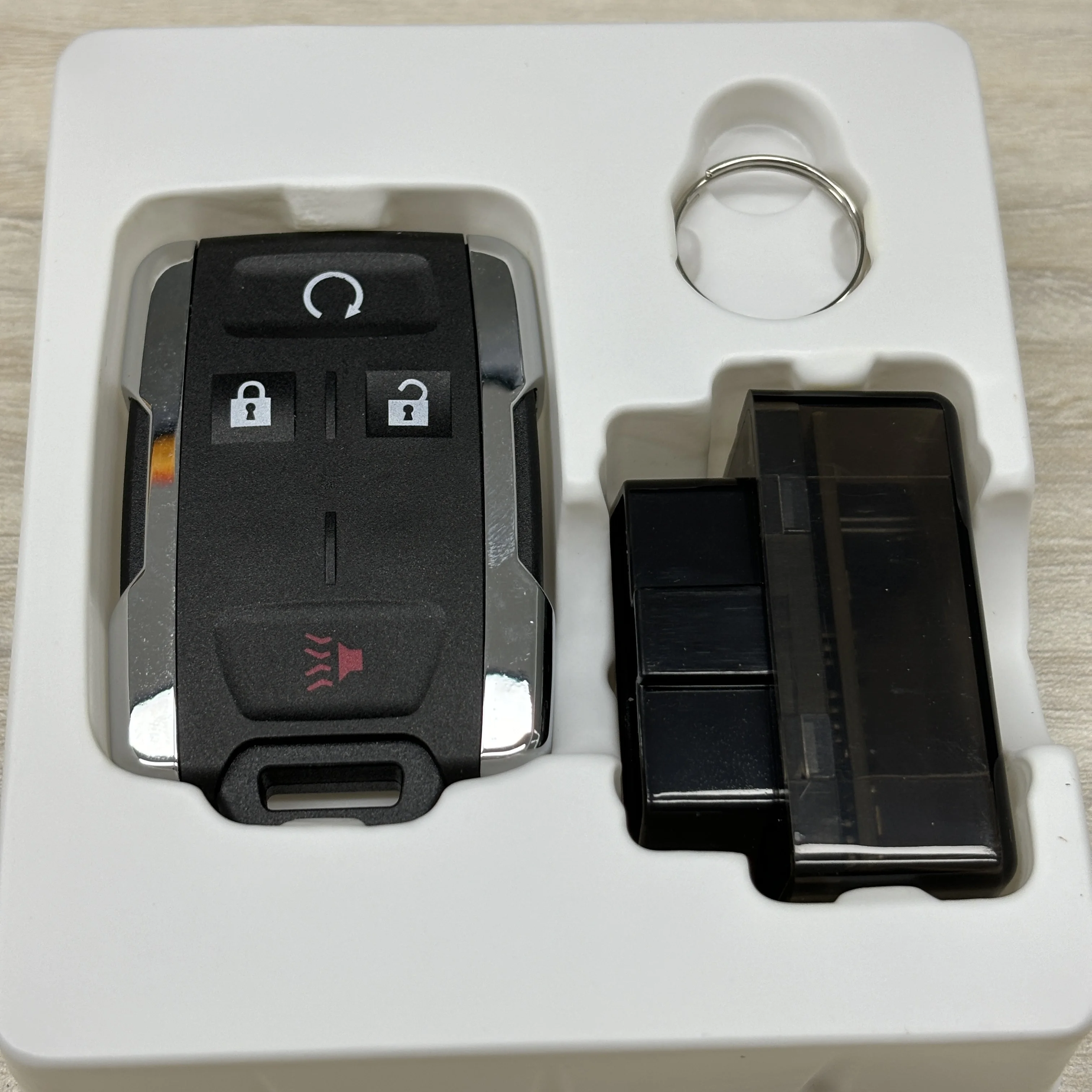 مجموعة Obd لسيارة شيفروليه GMC3+1 مفتاح بعيد 315 تردد M3N32337100 إطار فضي مع رقم. 2 مبرمج obd: J103+OBD-02