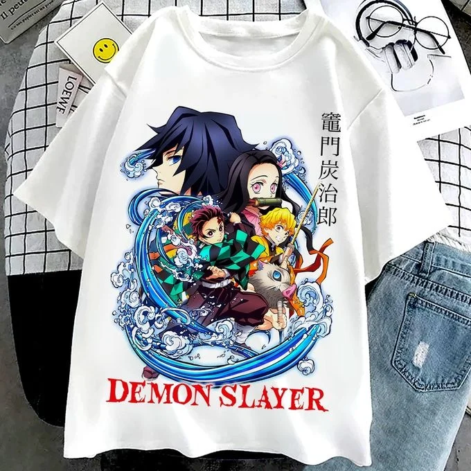 

Летняя коллекция 2026 "Дыхание воды": Свободные футболки из 100% хлопка с принтом для мужчин и женщин, парные комплекты для родителей и детей, стиль Y2K