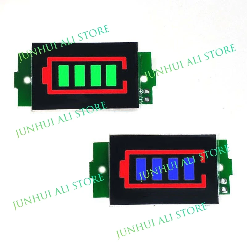 1S-4S-8S Single 3.7V Lithium Battery Capacity Indicator Module 4.2V Blue Display Electric Vehicle Battery Power Tester Li-ion B1