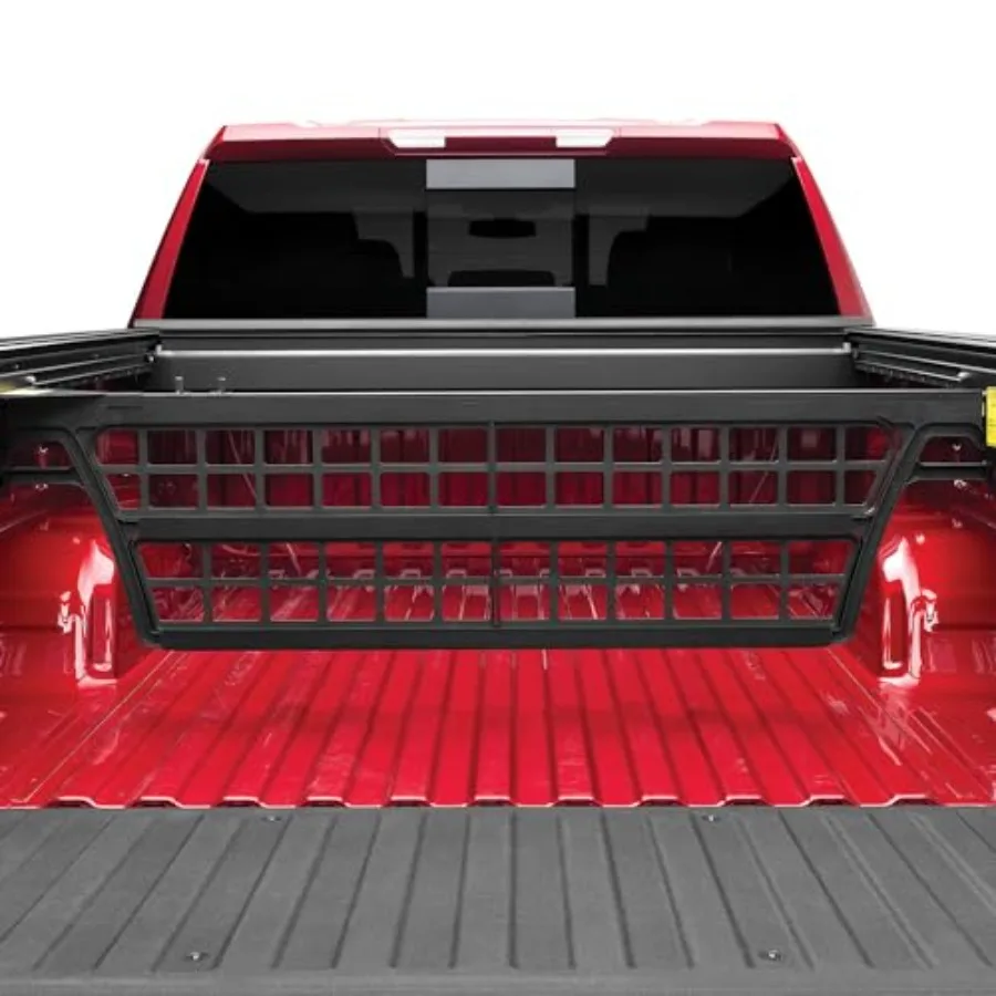 RealTruck Cargo Manager Truck Bed Organizer CM226 for 2020-2025 Chevy/GMC Silverado/Sierra 2500/3500HD 6'10 Bed 82.2 Black Dura