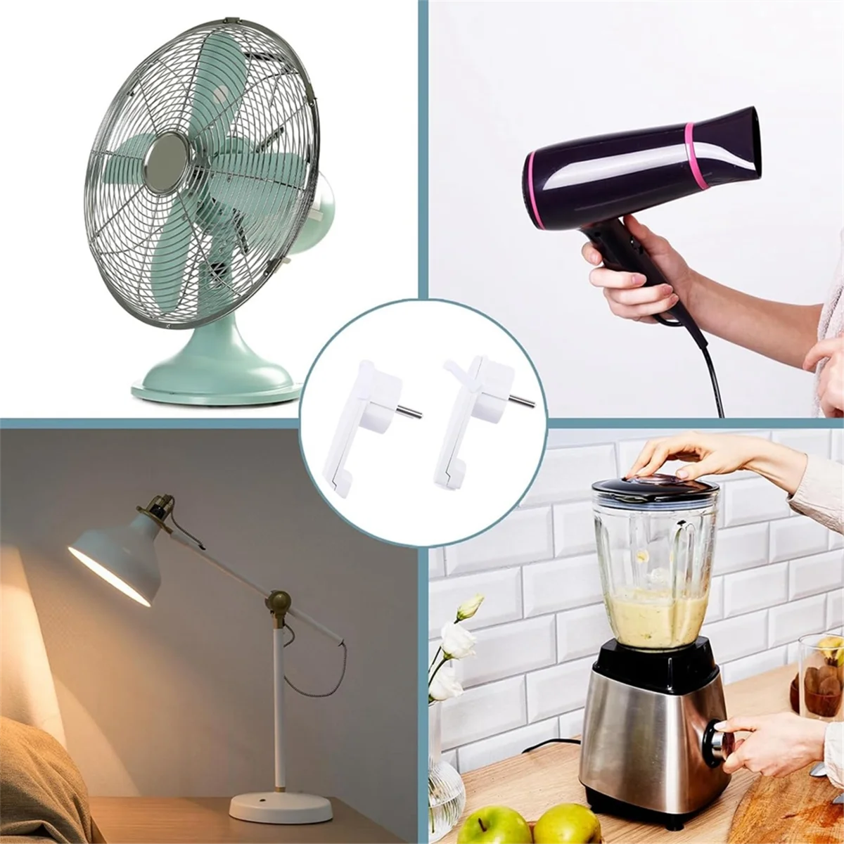 2szt Biała wtyczka kątowa Schuko płaska, wtyczka płaska Schuko 250 V (16 A), wtyczka Schuko, wtyczka Schuko płaska, wtyczka EU DY