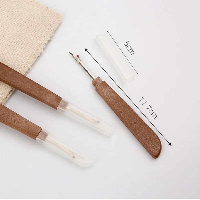 High Quality Plastic Handle Steel Thread Cutter Seam Ripper Stitch Removal Knife Needle Arts Sewing Tools DIY Sewing Accessories