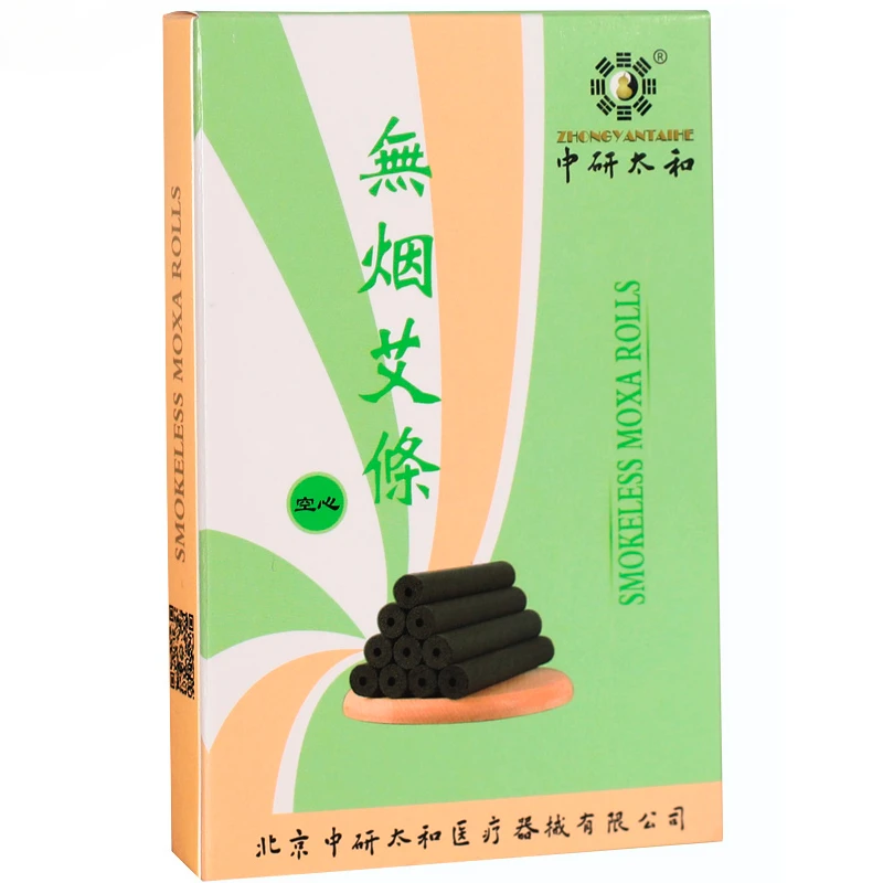 

Zhongyan Taihe Solid Moxa Sticks Бедымные бытовые полые мокса-палочки Мокса-терапия