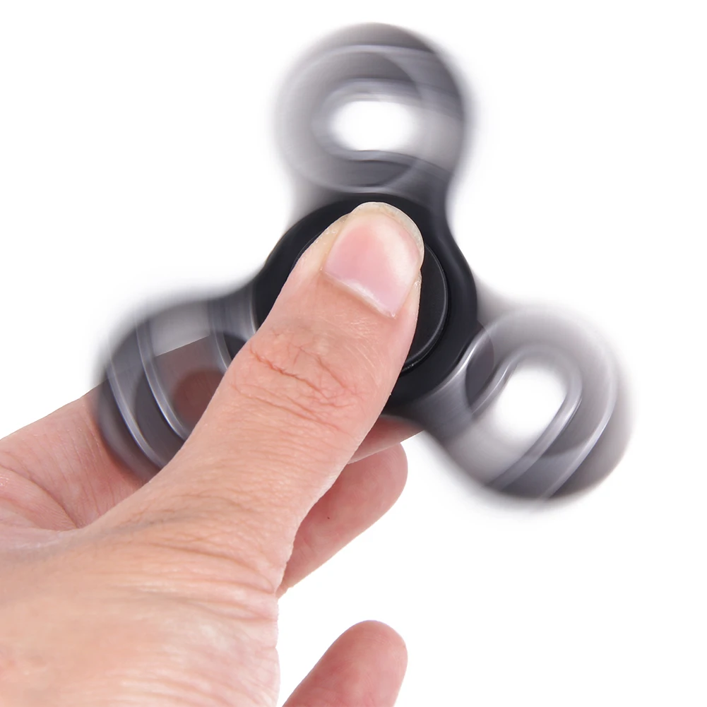 1/5/10 Uds Anti estrés Tri-Spinner de alta calidad juguetes Divertidos para niños y adultos Tri-Spinner Fidget juguete mano Spinner ansiedad alivio del estrés