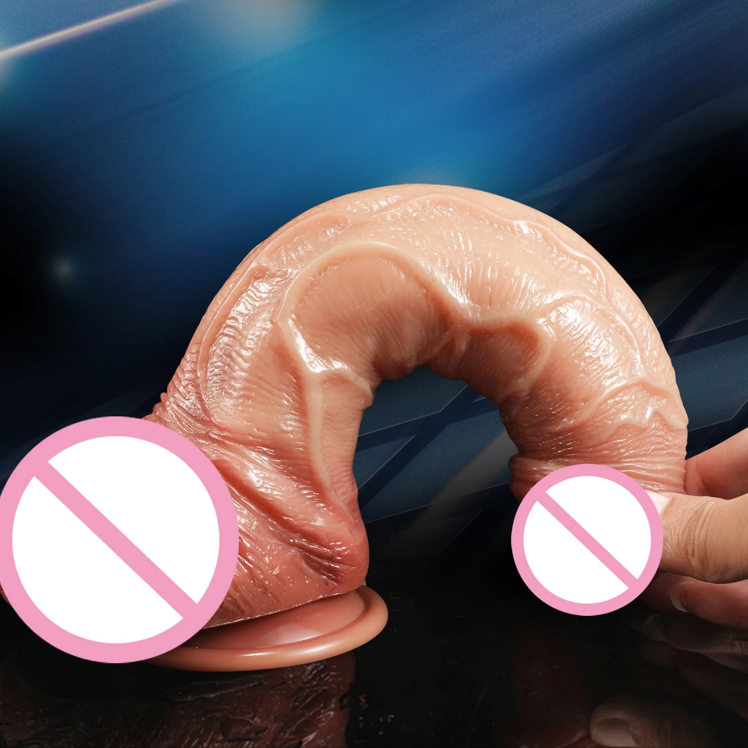 10inch Realistic Dildos Feels Like Skin Penis Soft Dildo Silicone Suction Cup Anal Dildo Lifelike Fake Dick Sex Toys for Women