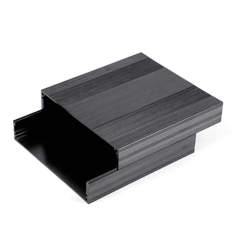 1PC Waterproof Aluminum Box Circuit Board Project Electronic Junction Box Black Silver Data Board PCB Instrument Project Case