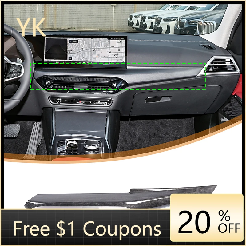 

Для BMW M2 M3 M4 i4 G87 G80 G82 G26E 2025 ABS автомобильная центральная консоль, панель приборной панели, накладка, аксессуары для интерьера автомобиля