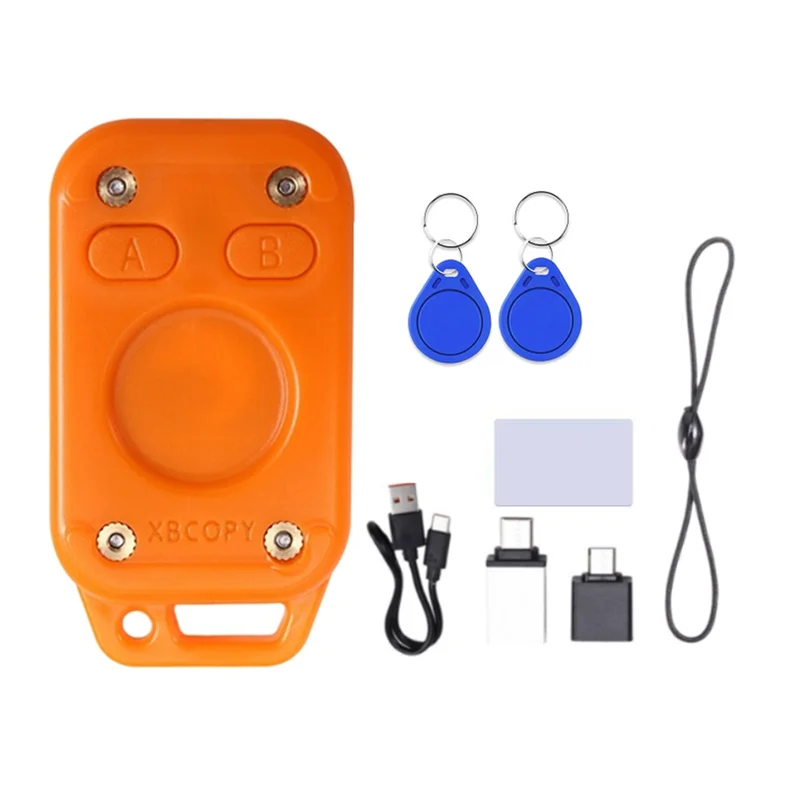 【PROMOÇÃO】Restart Chameleon V2.0 125Khz 13.56Mhz Leitor Emulador RFID 2CUID Chaveiro + 1UID Cartão Branco Chameleon Ultra Duplicate