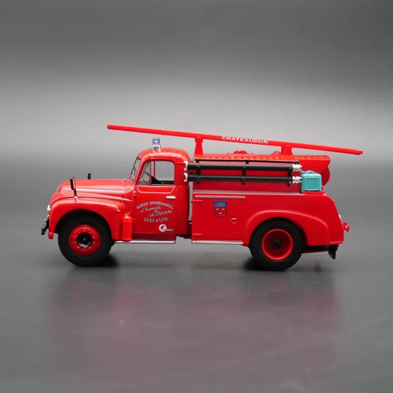 IXO Diecast escala 1:43 Citroen 46 CD motor de bomberos modelo de coche de aleación producto terminado juguete de simulación colección regalo modelo estático