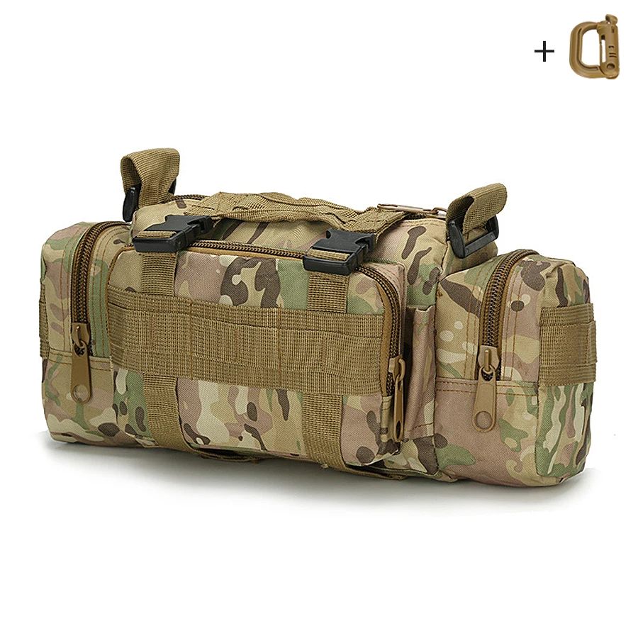 Multifunktionale Outdoor-Sport-Hüfttasche, Tasche für Fotoausrüstung, tragbar und verschleißfest zum Wandern und Radfahren – Detail 17