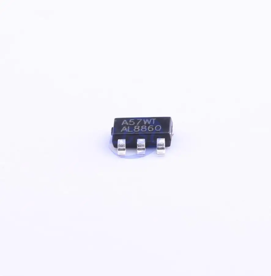10Pcs/Original AL8860 AL8860WT-7 1MHz Buck 1 Output DC-DC PWM Dimming 1A 4.5V-40V TSOT-25 LED Drivers ICs Regulator