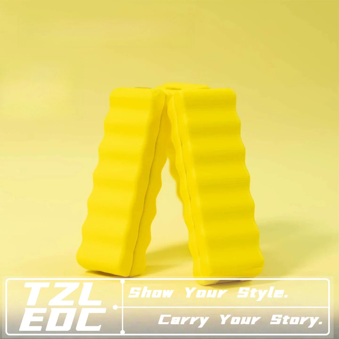 機械式プッシュスライダーedcフィジェットトイ、高音・低音、3つのスプリングホール、3dプリントストレス解消ガジェット
