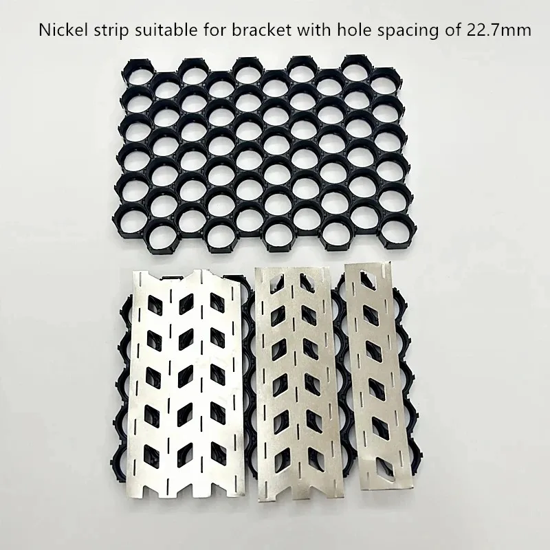 1Meter 21700 Nickel-plated Battery Connecting Piece 2P 3P 4P Misaligned Nickel Strip 0.15mm Welding Rod Connecting Strip