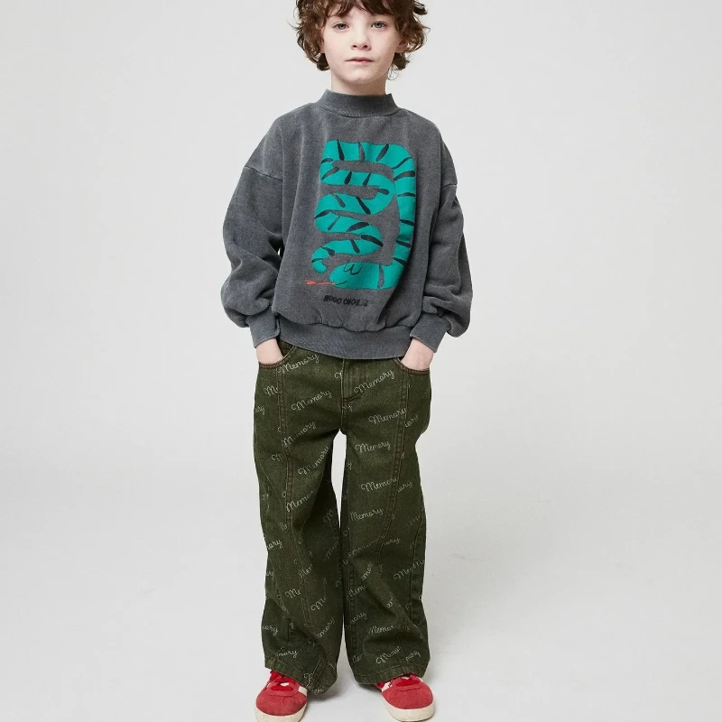 Spring/Summer BC26 New Children's Jumpsuit Sweatshirt Trousers Sets Kid Multi-color Sport Coat and Pants