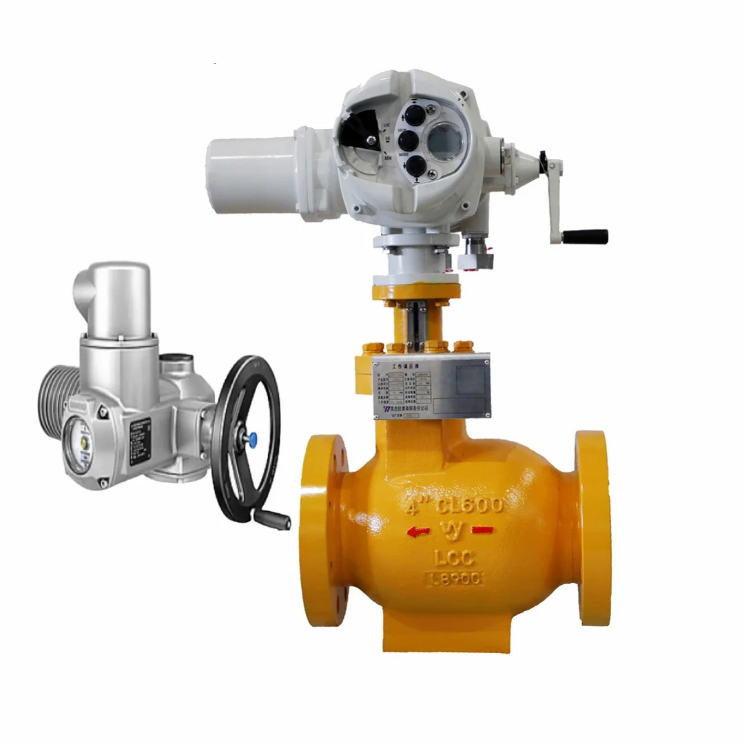 Chinese Electrical Control Valve with Rotork Limitorque Auma Electric Actuator