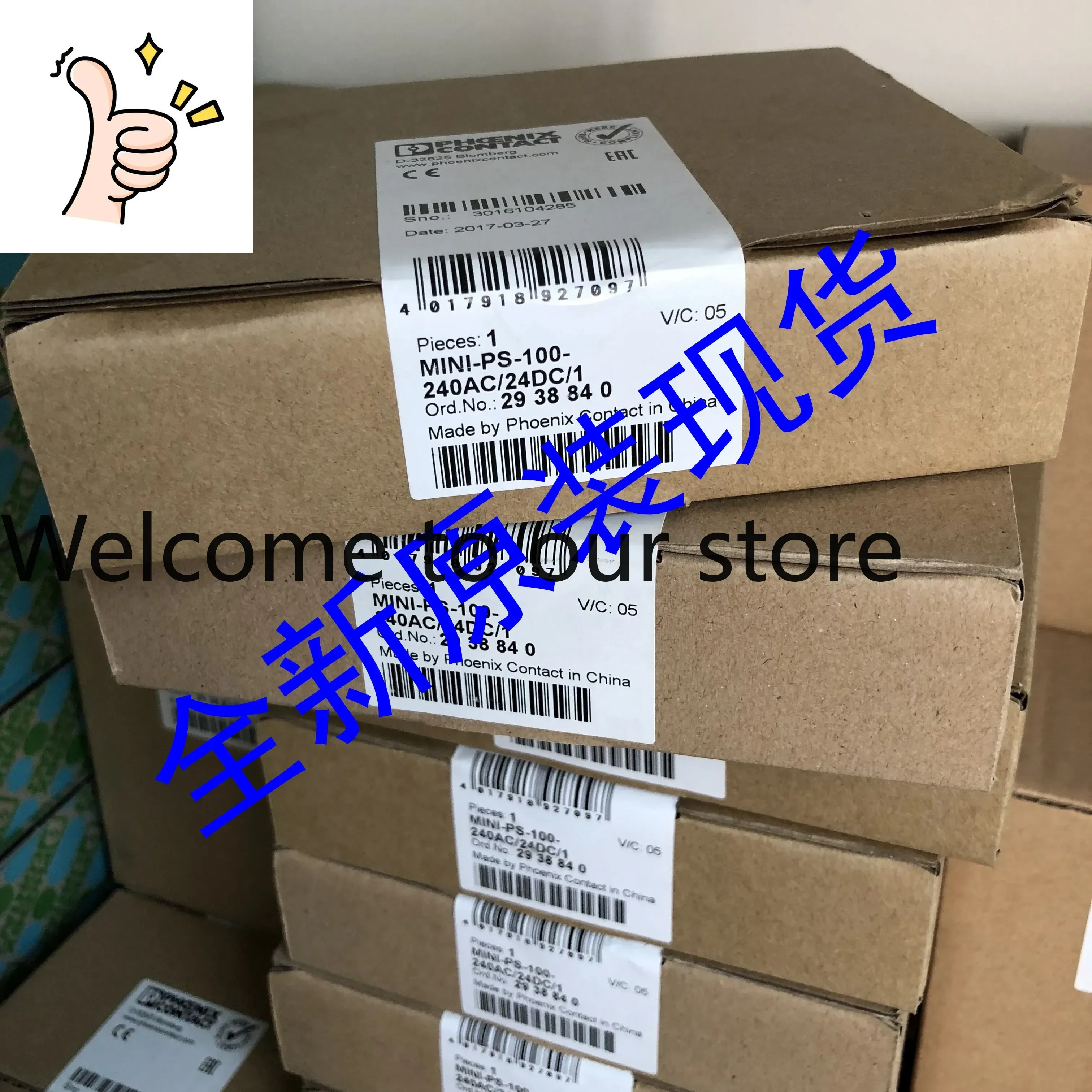 2025.5 MINI-PS-100-240AC/24DC/1 Phoenix Phoenix2938840 Brand New Original Stock