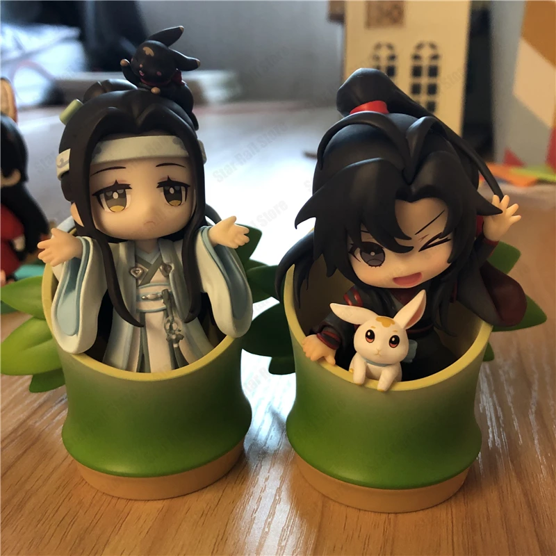 Anime Mo Dao Zu Shi Wei Wuxian Lan Wangji Figures The Untamed Grandmaster of Demonic Cultivation MDZS Action Model Birthday Gift