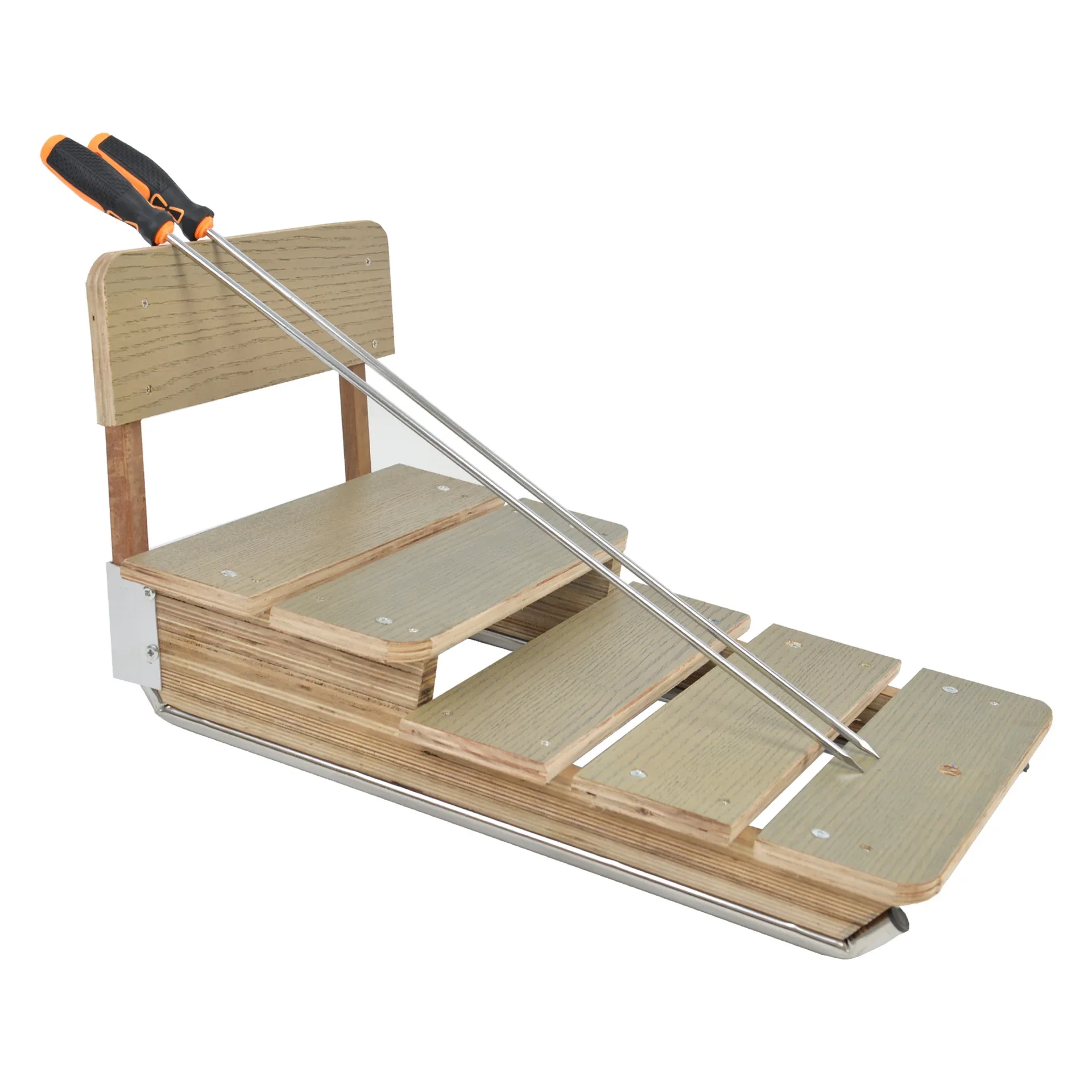 Children's ice skating double car car single and snow rink skating skiing adult parent-child climbing plow