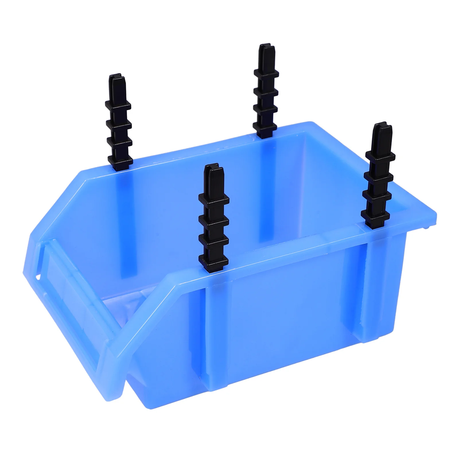 

Plastic Parts Boxes X 1 180x120x80mm Blue Storage Toolbox Component Containers Reusable Home Vehicle Maintenance