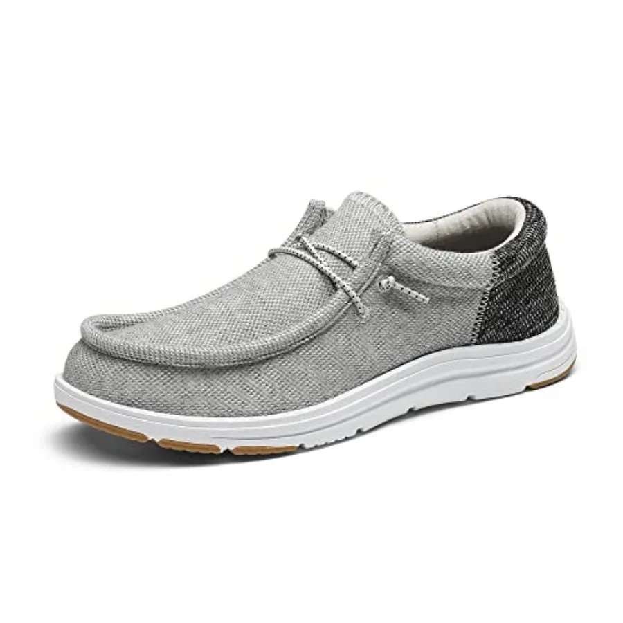 

Men's Arch Support Casual Slip-on Shoes Loafers for Men Non Slip Comfortable Boat Shoes