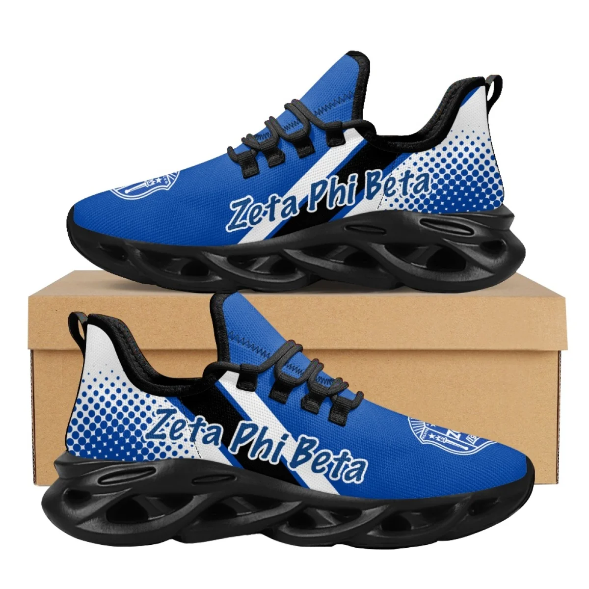 INSTANTARTS 2024 New Running Casual Shoes Zeta Phi Beta Design Women Cushioning Jogging Race Road Sneakers Lightweight Footwear