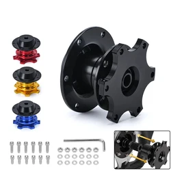 New Steering Wheel Quick Release snap off hub adapter Steering Wheel Hub Boss Kit: GOLD BLACK RED BLUE Silver VR3859