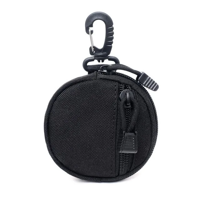 Cartera táctica de bolsillo, Accesorio militar, Mini bolsa de monedas portátil, llavero, bolsa de cintura