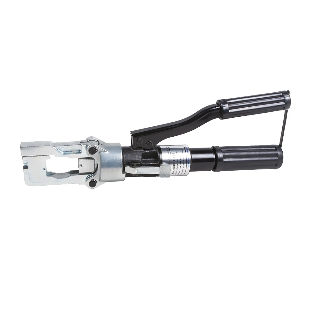 -185 Manual Hydraulic Crimping Tool 5t 700bar Cu10-185mm2 Flip Open 350 Deg