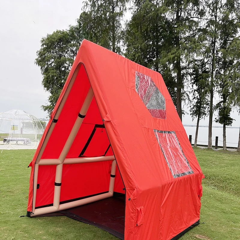 

Надувная палатка для кемпинга на 2–6 человек с окнами Портативная водостойкая палатка для кемпинга Четырехсезонные палатки