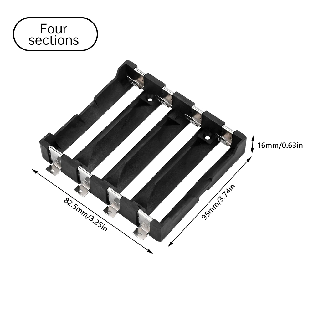 21700 Battery Holder SMD SMT Battery Box 21700 Storage Box 1/2/3/4 Slot 21700 Battery Box