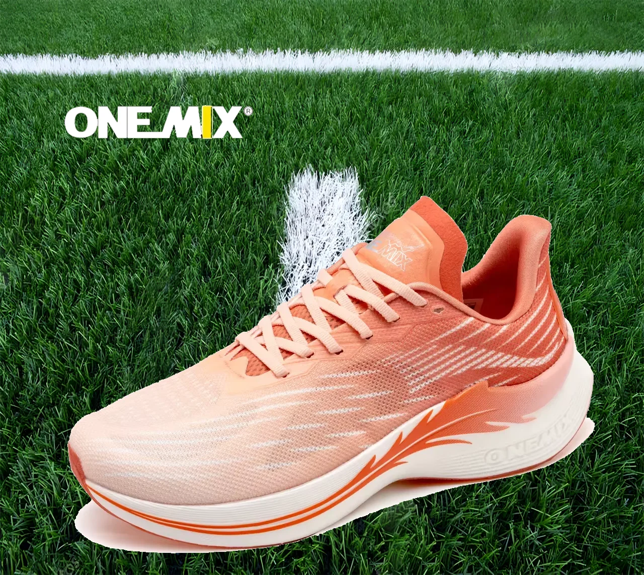 

ONEMIX Light Weight Men Running Shoes for Men Cushioning Jogging Sport Shoes Casual Soft Outdoor Male Walking Sneakers