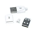 USB 2.0 A Male White