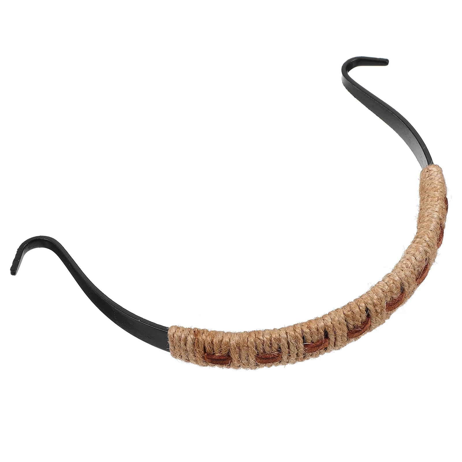 

Teapot Handle Iron Hemp Rope Grip Heat Resistant Replaceable Kettle Accessory Wear-Resistant Retro Style Household Use Ergonomic