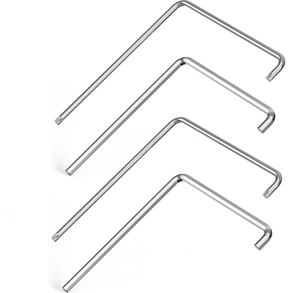Curved Hexagonal 4 Mm And Torx TX15 4-Piece Window Adjustment Tool Set For Windows And Balcony Doors For Adjusting-AA26