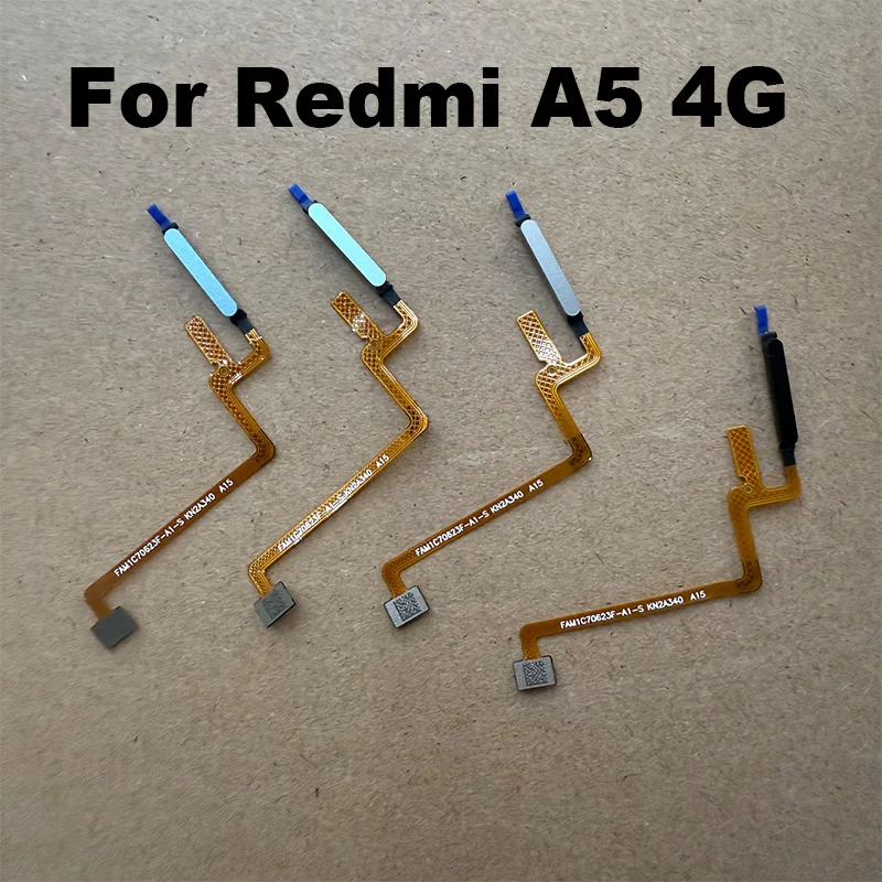 Replacement For Xiaomi Redmi A5 4G Fingerprint Sensor Recognition Flex Cable Power Button Smartphone Repair Parts 4G 5G