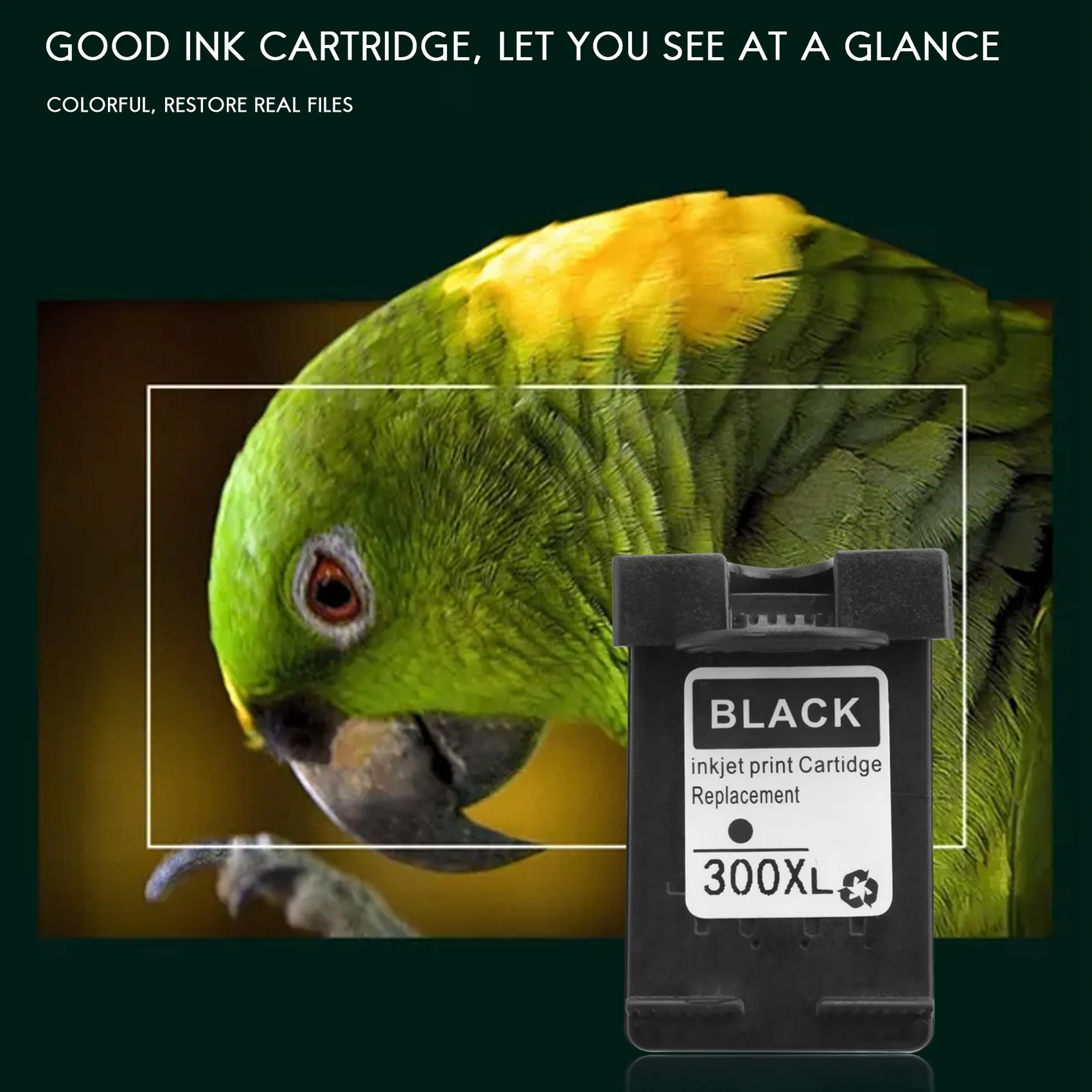 خرطوشة حبر متوافقة مع GOB-oMagnetic 300Xl لـ Hp300 لـ Hp 300 Deskjet F4500 F4580 F2420