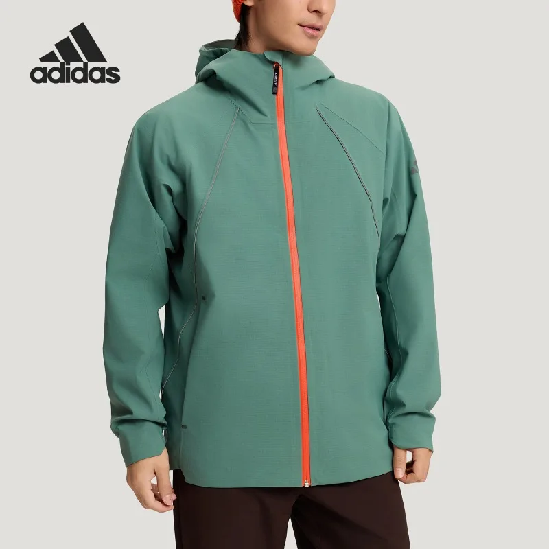 Adidas 2026 Men's Fashion Outdoor Sports Water Rejection Woven Jacket KD6882