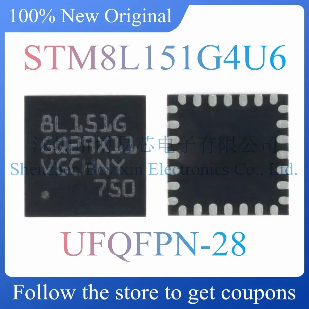 

NEW STM8L151G4U6 Original Product UFQFPN-28