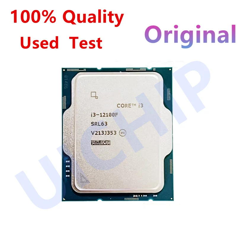 Core i3 12100F 3.3GHz Quad-Core LGA 1700 processor