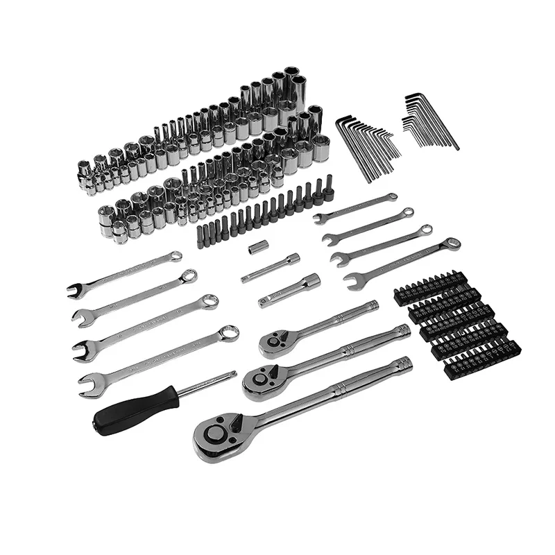 Mechanics Tools Kit and Socket Set 1/4 & 3/8