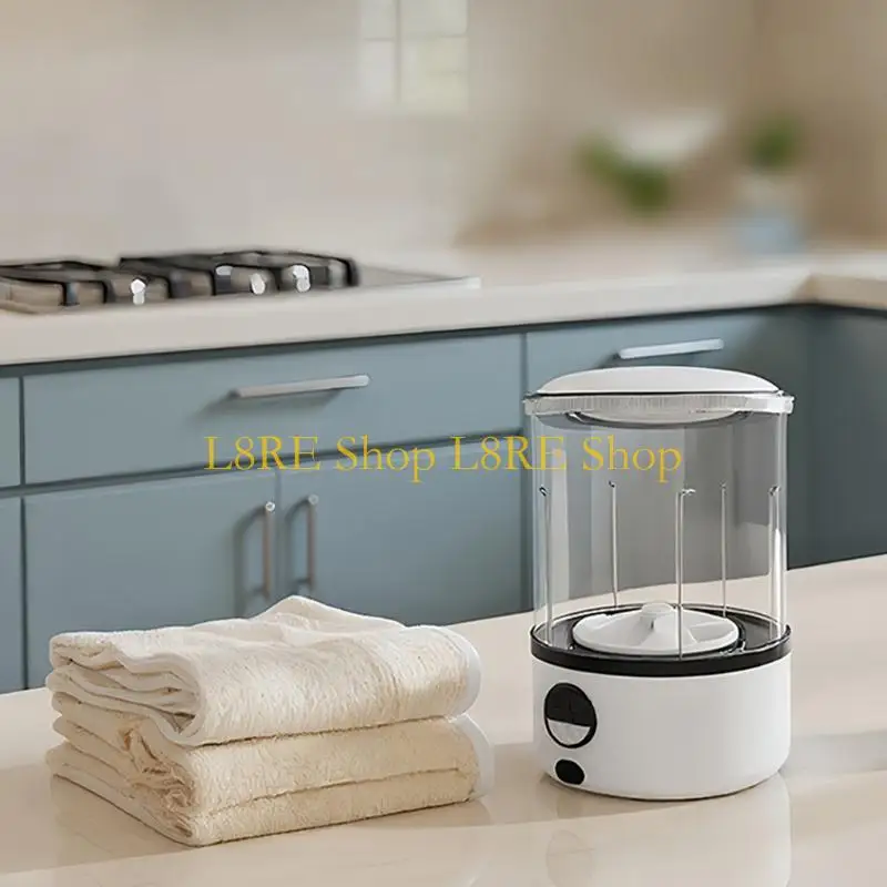L8RE Wireless Underwear Washer Machine With Detachable Cup High Frequency Vibration Technology For Sanitary Cleaning