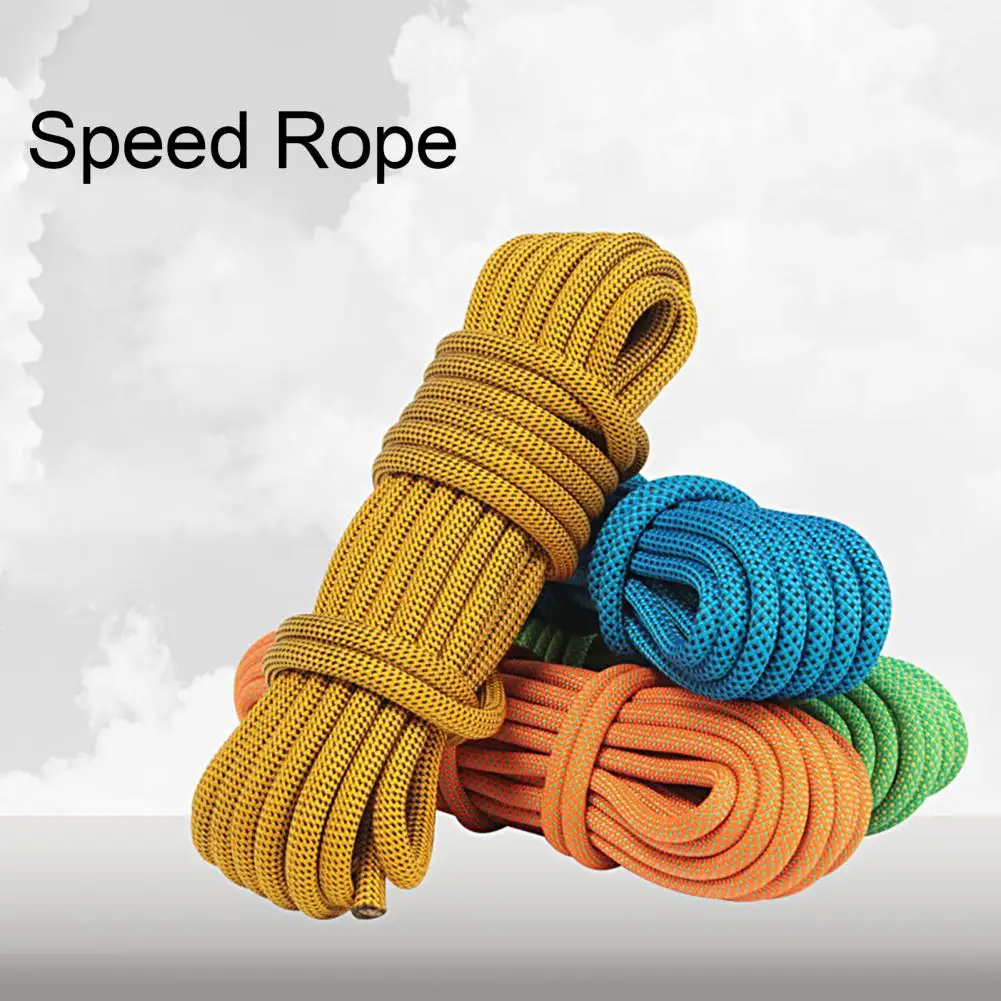 Random Color Rock Climbing Rope Durable Strong Load Bearing Convenient Wilderness Survival Training Rappelling Rope