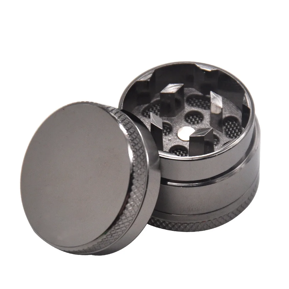 3 Layer Mini Metal Grinder 30 mm Dry Herb Mill Grass Grinders for Smoking Spices Machine Herbal DIY Smoking Tools Accessories