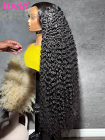 220 Density Loose Deep Wave 13x6 Hd Lace Frontal Wigs 6x6 Glueles Curly Wig Human Hair 30 40Inch Water Wave 13x4 Lace Front Wig