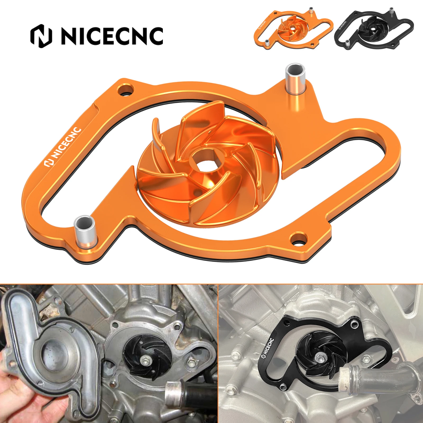 Motorcycle Water Pump Impeller Gasket Kit for KTM LC8 990 Adventure R S 990 Supermoto R T 990 SMR SMT 990 Super Duke 950 Duke