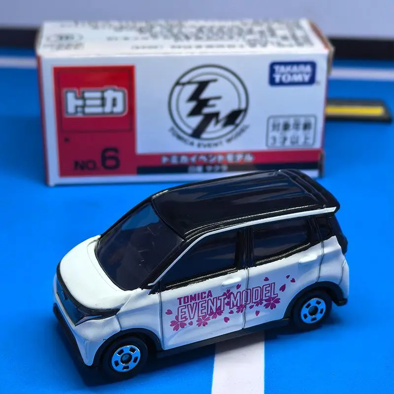 

TAKARA TOMY Tomica, ограниченная серия No 6, модель автомобиля из сплава Nissan Sakura, Коллекционная игрушка, подарок на день рождения