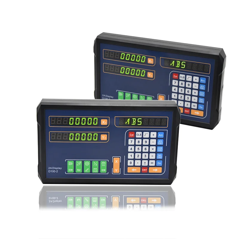 

Optical Linear Glass Scale Encoder 2/3 Axis Digital Readout Customizable for Lathe Milling Machine for Test Instruments