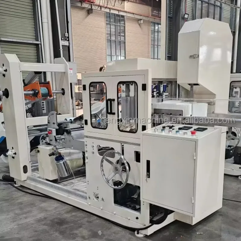 Small Business 1/4 Folding Napkin Paper Making Machine
