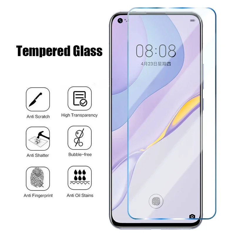 4Pcs Hd Tempering Screen Protector For Huawei Mate50 7 Youth Version 8 9Lite 10Pro 20X Tempered Glass For Huawei Mate 30 40 Lite